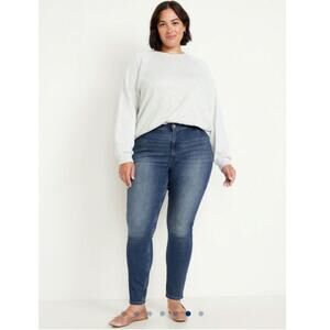 NWT Old Navy Plus High-Waisted Wow Super-Skinny Jeans Size 18